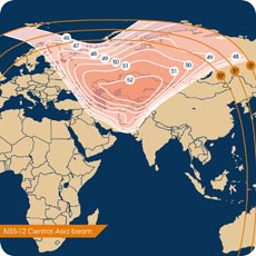 NSS-12 Ku-band Central Asia Beam